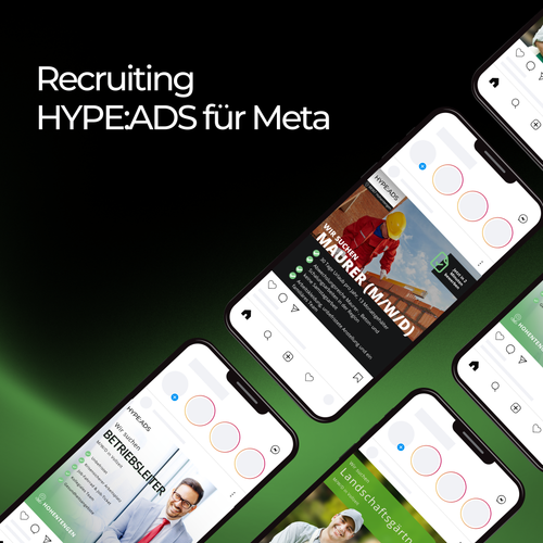 Recruiting HYPE:ADS für Meta (Facebook & Instagram)