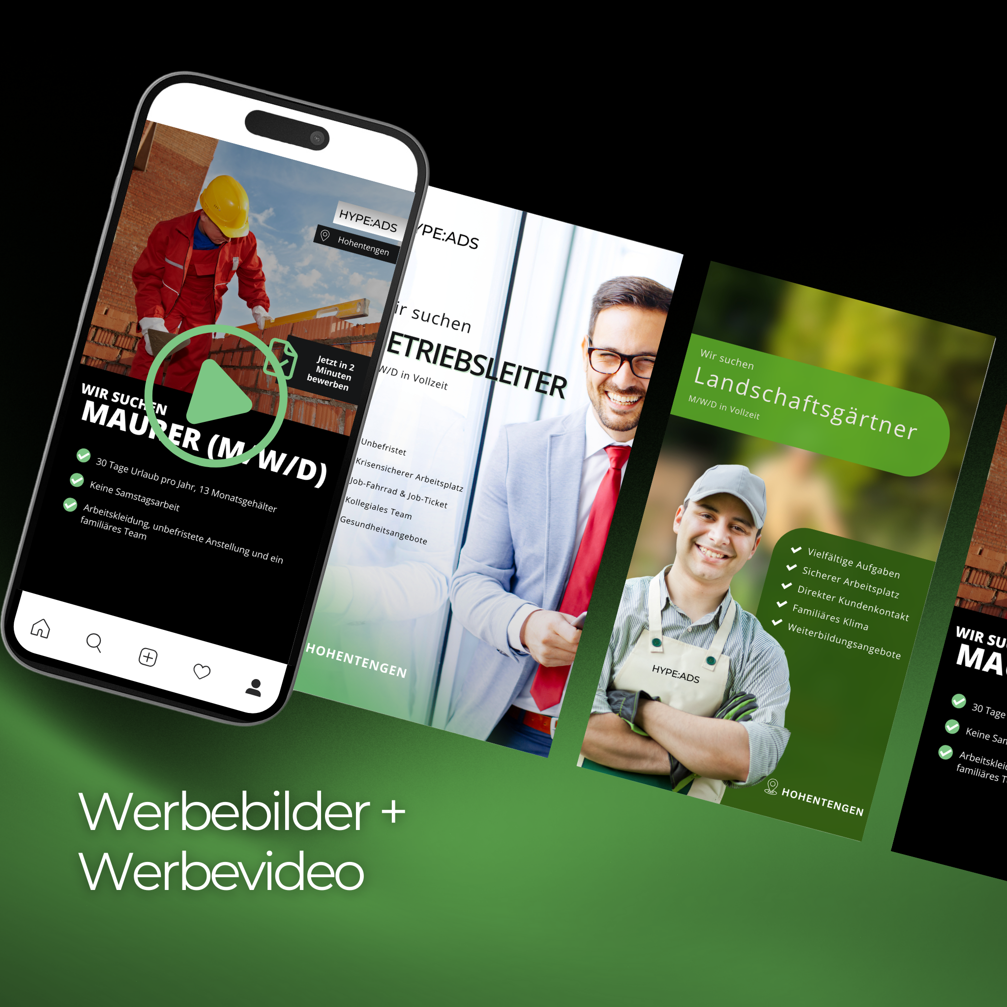 Recruiting HYPE:ADS für Meta (Facebook & Instagram)